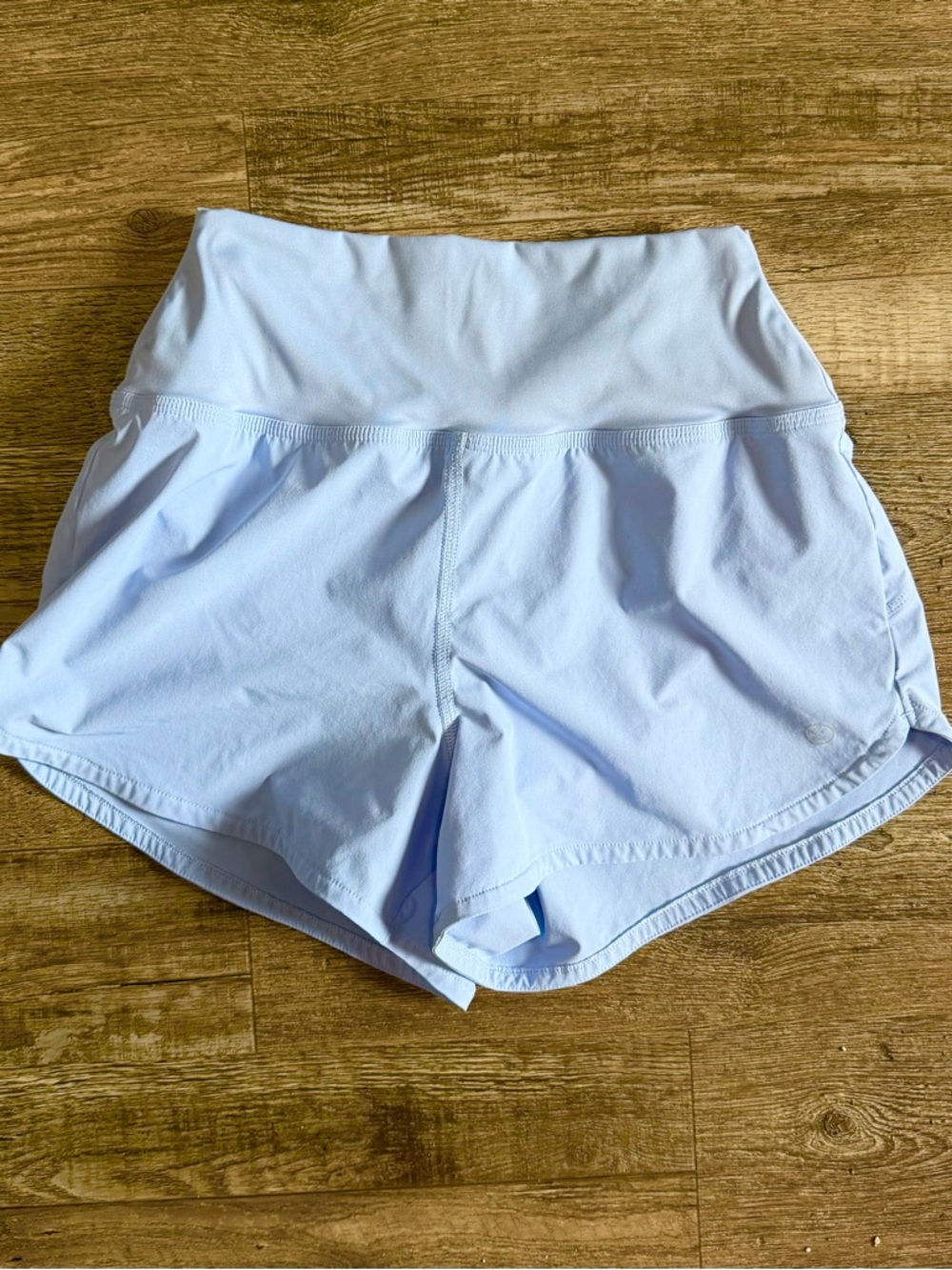 Gilly Hicks Light Blue High-Rise Athletic Shorts